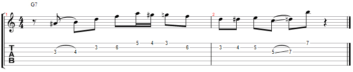 bebop licks guitar pdf chords